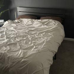 Bed Frame And Mattress. 