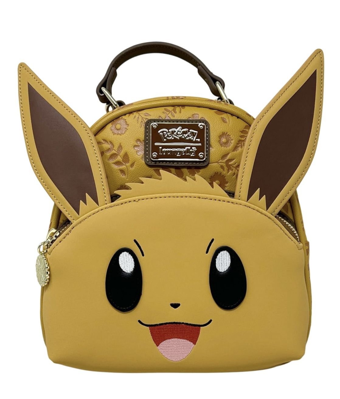 Eevee Loungefly Backpack *MINT* Womens Convertible Double Strap Shoulder Bag Purse Pokemon Cosplay