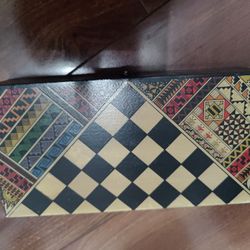 Handmade Wooden Chess Game
