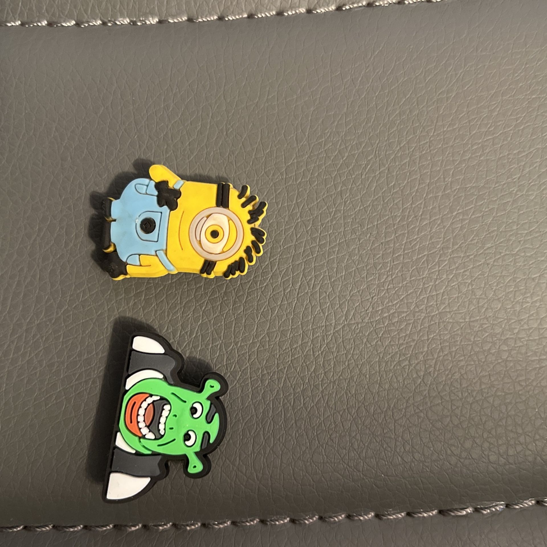 Shrek And Minion Croc Charms