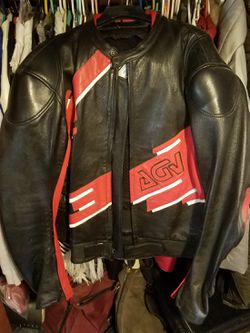 AGV Leather Motorcycle jacket