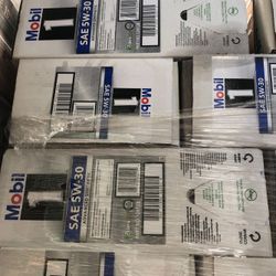 Mobil1 full synthetic motor oil (6 gallon)