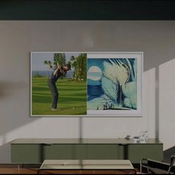 50-inch SAMSUNG QLED The Frame 4K Smart TV UHD HDR (2025 Model)