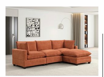 Sectional Orange 🚛💵✨🫶🏼😘🤓😘🔥