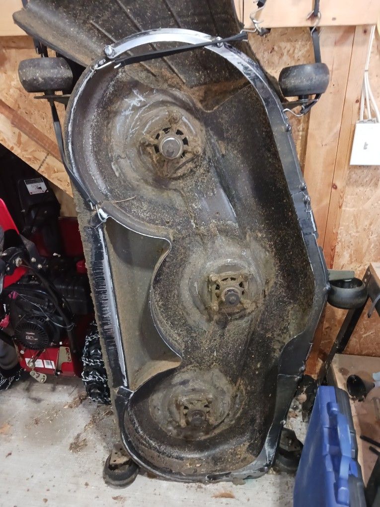 Craftsman 54" Mower Deck, with lots of spare parts