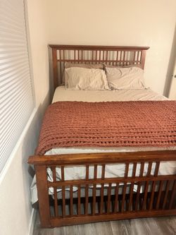 Solid Wood Bed Frame