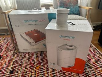 GlowForge Aura (3d Laser Cutter) w/ Air Filter
