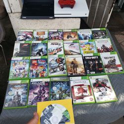18 Xbox360 Games Can be Play New 2020 Xbox One S 1TB. Has 20 Xbox one Games installed $500! Or $700! With monitor  