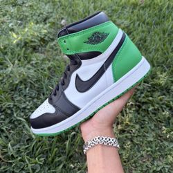 Jordan 1 High “Lucky Green” Size 8 Men