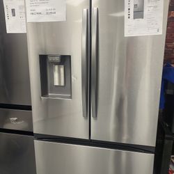 26 cu. ft. Mega Capacity Counter Depth 3-Door French Door Refrigerator with Four Types of Ice in Stainless Steel