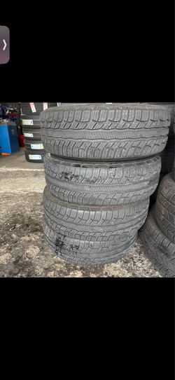 235/65/17 four tires used good condition