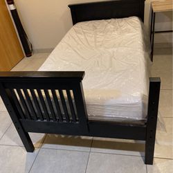 Twin Sized Black Bed Frame