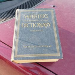 Websters New 20th Century Dictionary Second Edition
