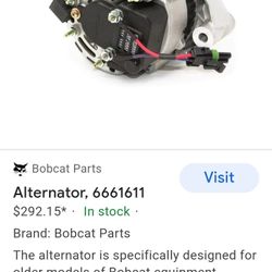 Bobcat Alternators