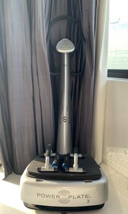 Power Plate My3 at home vibration exercise equipment