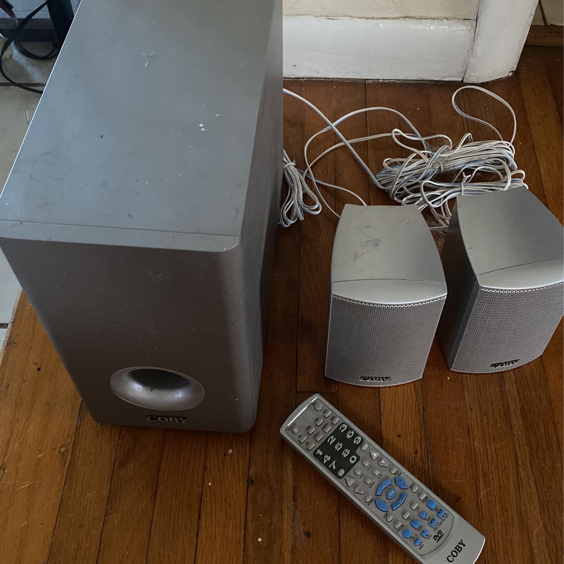 Coby surround sound sale