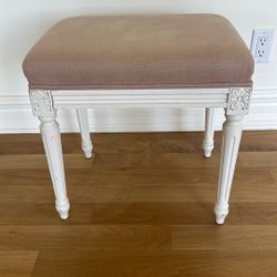 Stool upholstery. 