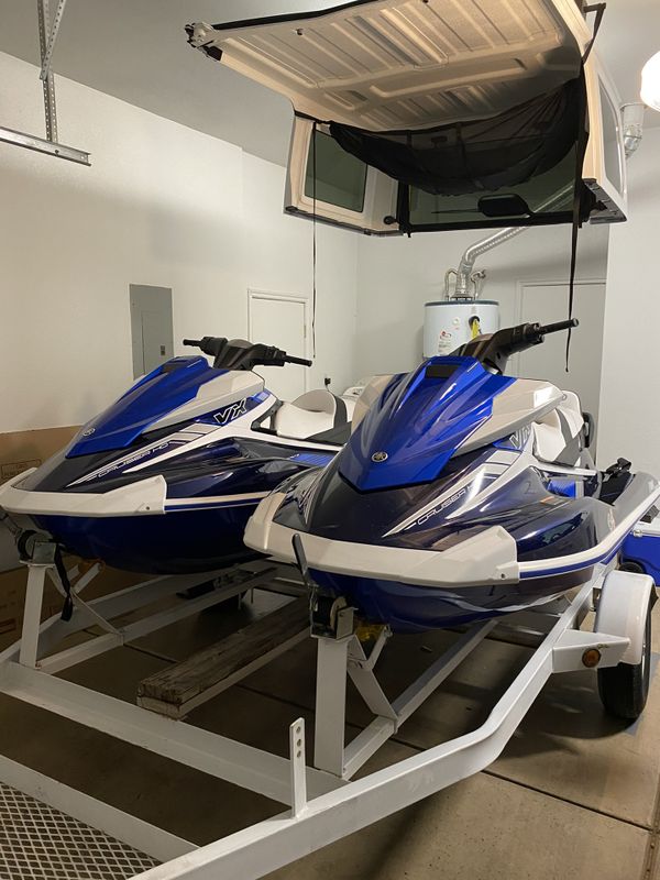 2 2020 yamaha waverunner vx cruiser ho with trailer