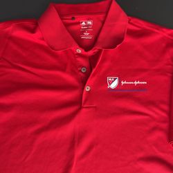 MLS Adidas Golf Polo Shirt Large ⚽️ ⛳️ 