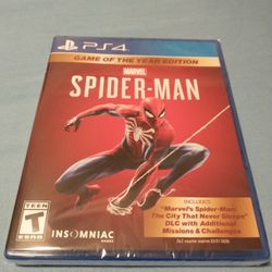 New Spider-Man Game Of The Year Edition For PS4 PlayStation 4 