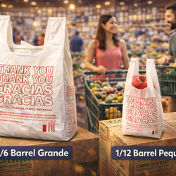 🔥 OFERTA ESPECIAL 🔥 Paquetes de 200 bolsas tipo camiseta