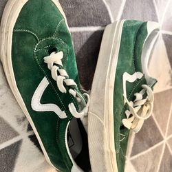 Vans Sport Low Suede Shoes Green