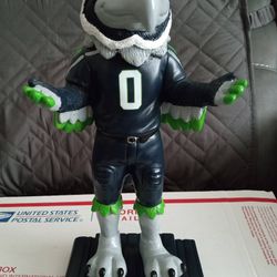 BLITZ Seattle Seahawks Mascot Statue 12" NFL Figurine 2019 Limited Edition