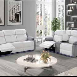 Reclining Sofa Loveseat Set On Sale