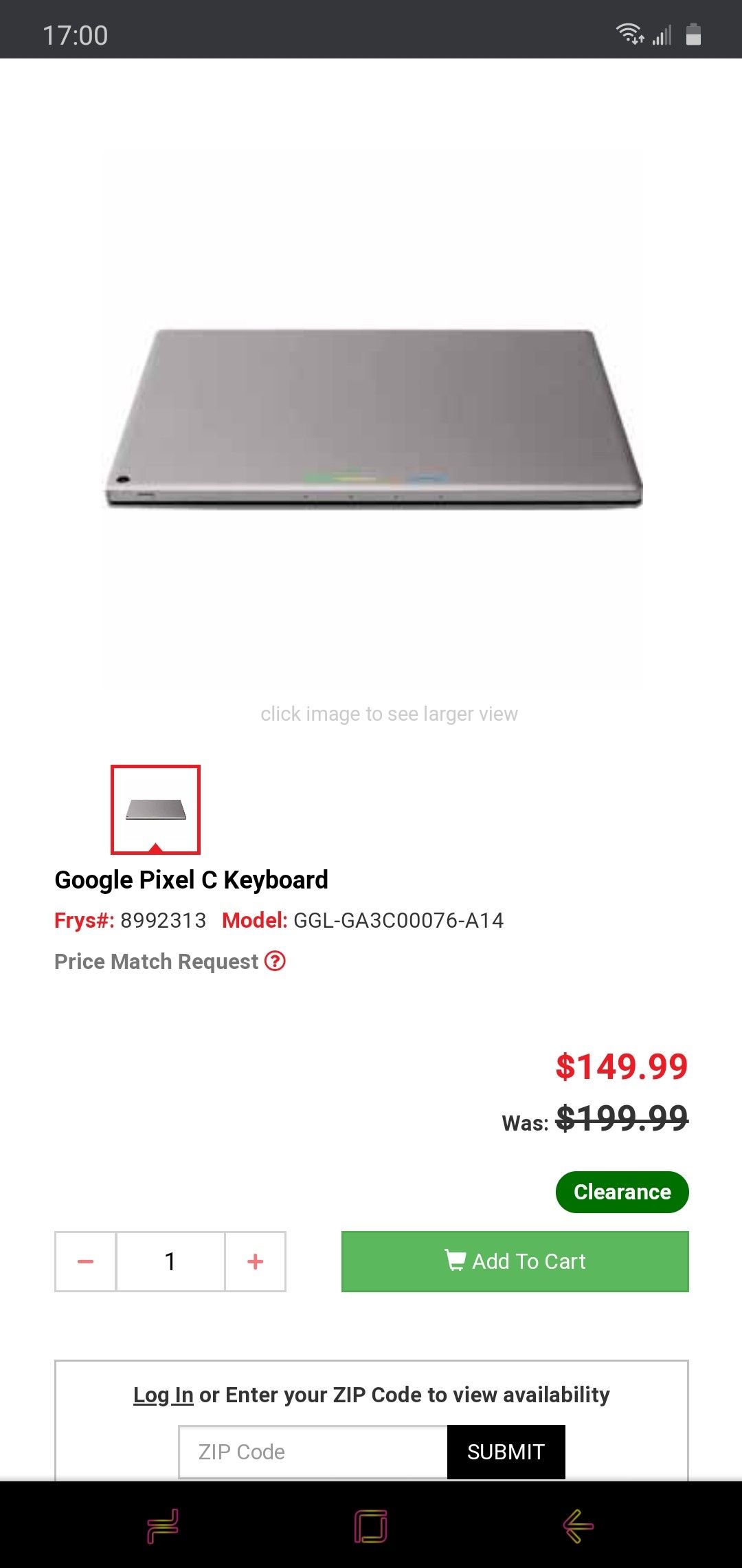 Pixel C keyboard