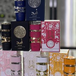 Yara - Juego de 6 piezas Eau de Parfum en espray unisex