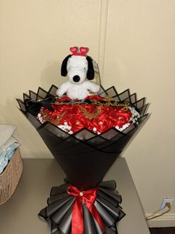 Eternal Roses / Rosas Eternas / Snoopy Bouquet 