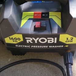 Ryobi 1600 PSI pressure Washer 