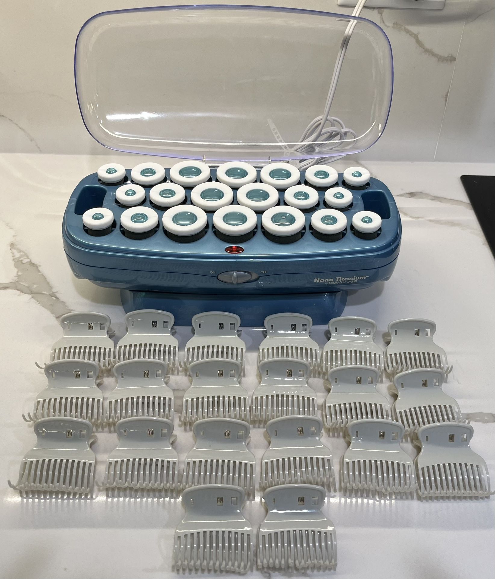 Nano titanium babyliss pro Electric Hair 20 Roller Set