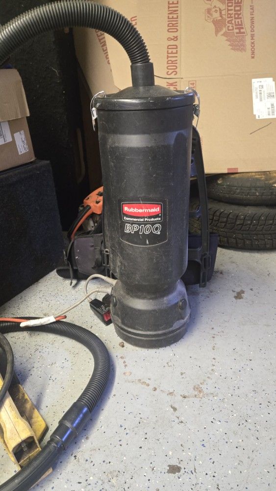 Rubbermaid Comercial Bp10q Vacuum