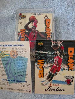 1997 UD Nestle Slam Dunk 40 Card Set