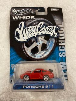 HOTWHEELS WHIPS (WEST COAST CUSTOMS) PORSCHE 911