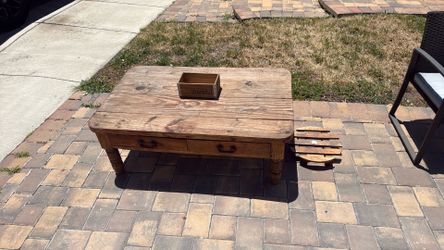 Heavy wood table (only)