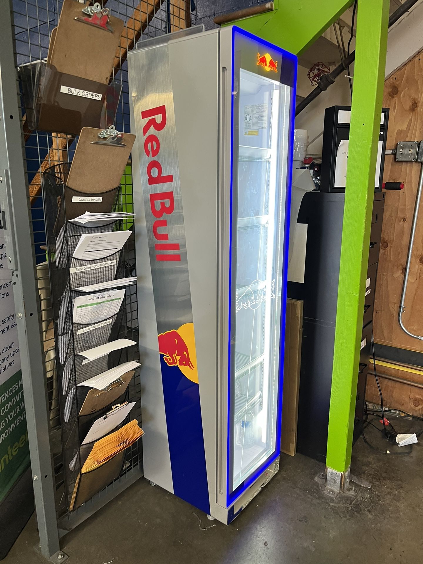 Red Bull Fridge