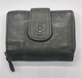 Harbour 2nd Women’s Green Genuine Leather Wallet NEW