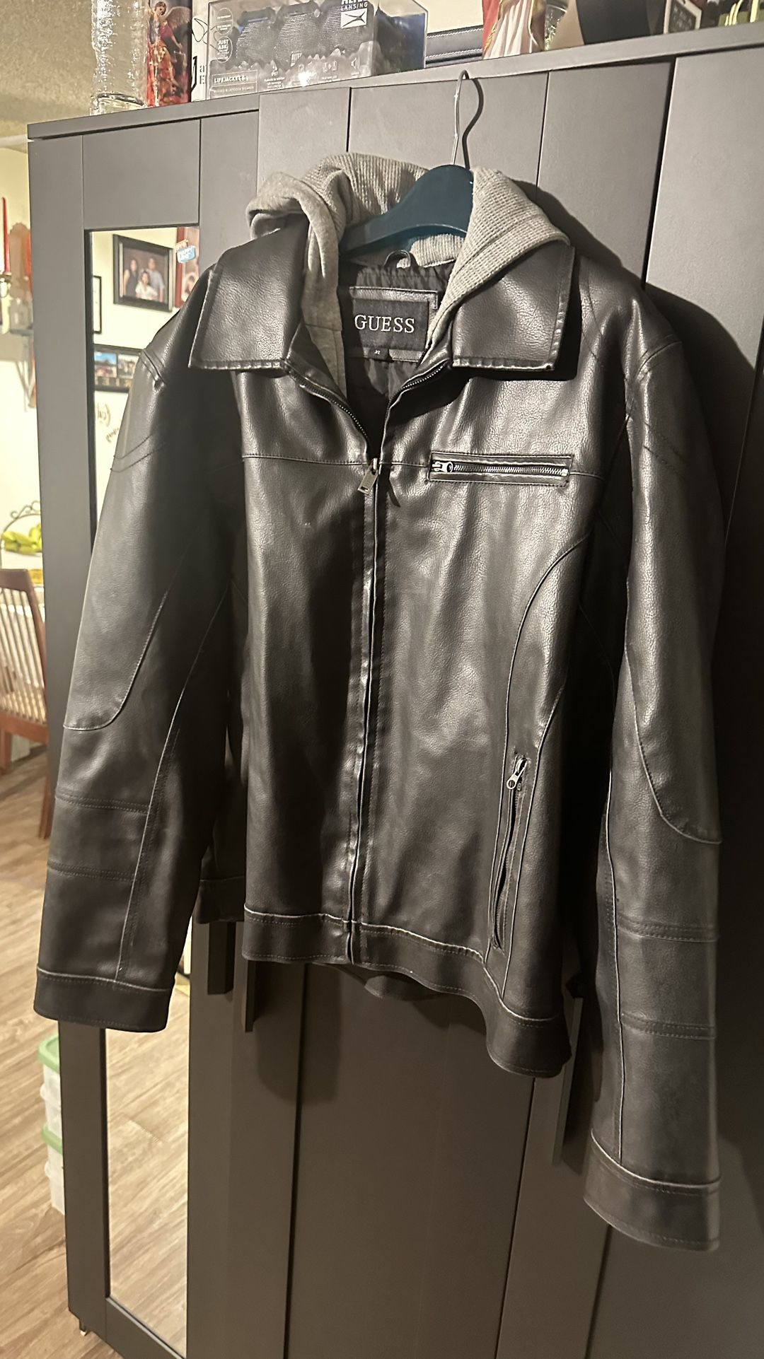 Guess Leather Jacket 