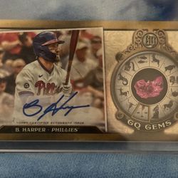 Bryce Harper Autograph 