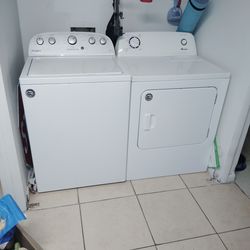 Washer and dryer