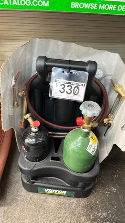 Victor Portable Torch Kit with Tanks