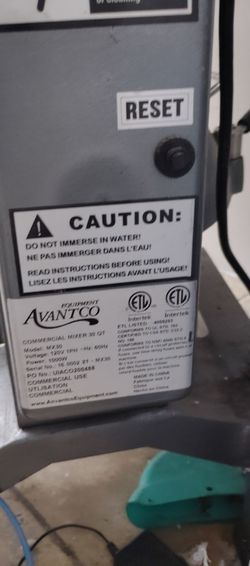 Avantco Mx30