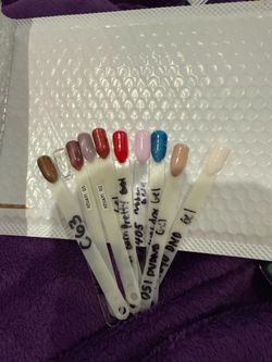 10 Polish Bundle  (3 cat eyes, 1 top coat,1 rubber base, 5 gel)