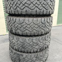 (4) 285/75R16 Goodyear Wrangler 