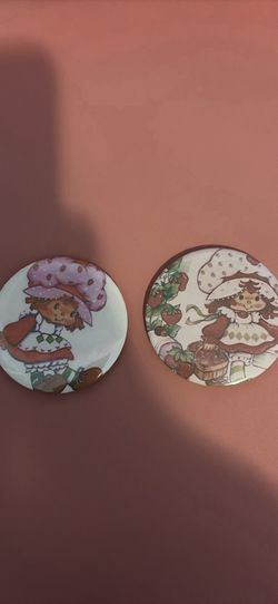 Strawberry shortcake button bundle!