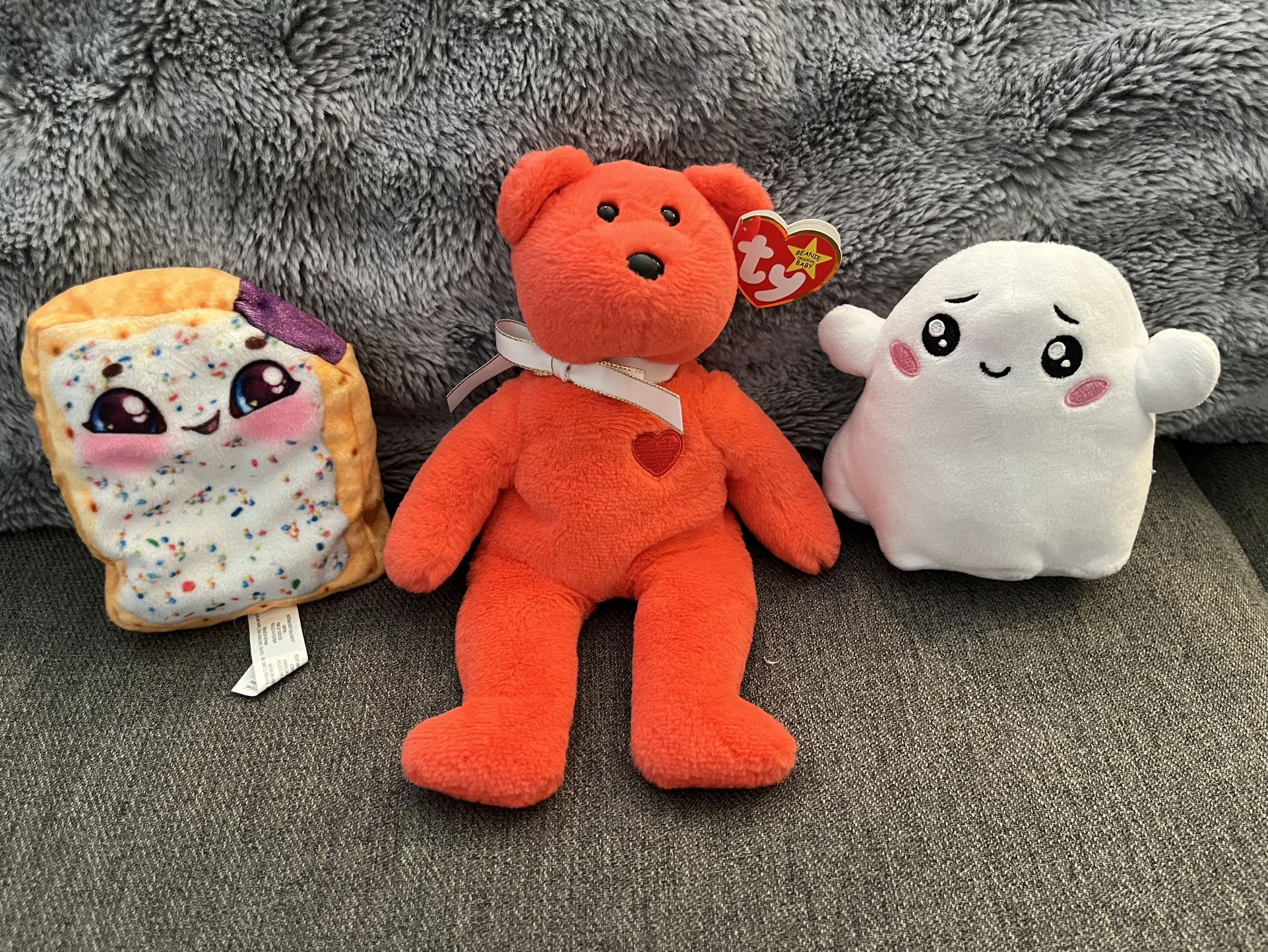 Ty Bear, Lankybox Ghost, Pop Tart Plushie