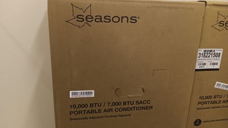 Seasons Portable Air Conditioner 10000 BTU