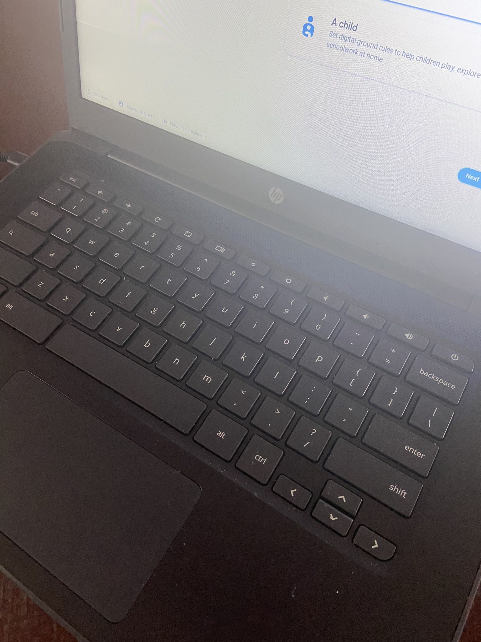 HP Chrome 14” Touchscreen 